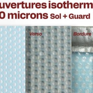 « AGATE » BACHE A BULLES – COUVERTURE ISOTHERMIQUE