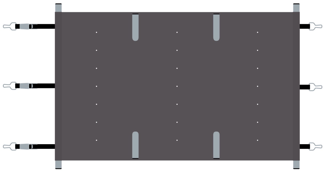 « AGATE » Couverture à barres